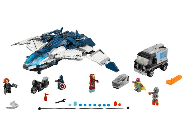 LEGO The Avengers Quinjet City Chase (76032-1) set, 2015