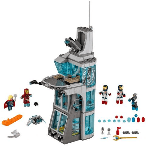 LEGO Attack on Avengers Tower (76038-1) set, 2015