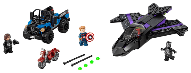 LEGO Black Panther Pursuit (76047-1) set, 2016