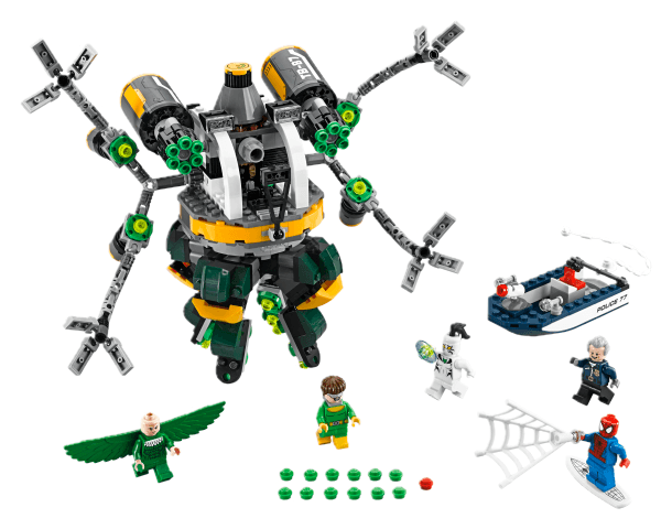 LEGO Spider-Man: Doc Ock's Tentacle Trap (76059-1) set, 2016