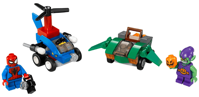 LEGO Mighty Micros: Spider-Man vs. Green Goblin (76064-1) set, 2016