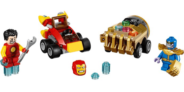 LEGO Mighty Micros: Iron Man vs. Thanos (76072-1) set, 2017
