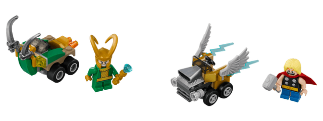 LEGO Mighty Micros: Thor vs. Loki (76091-1) set, 2018