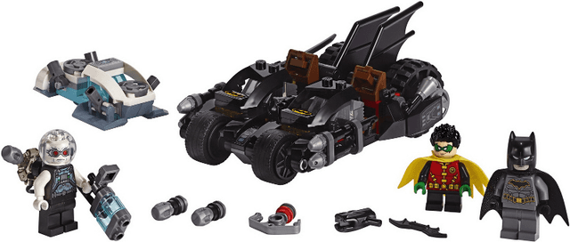 LEGO Mr. Freeze Batcycle Battle (76118-1) set, 2019
