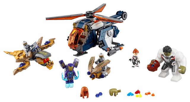 LEGO Avengers Hulk Helicopter Rescue (76144-1) set, 2019