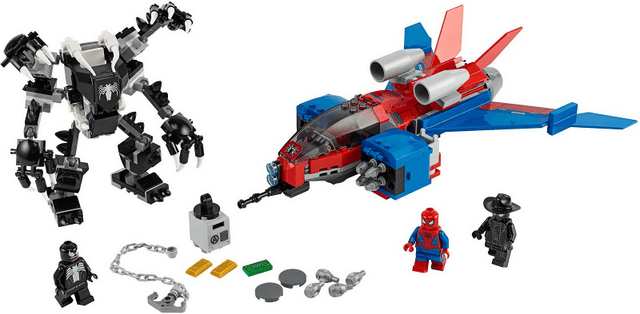 LEGO Spiderjet vs. Venom Mech (76150-1) set, 2020