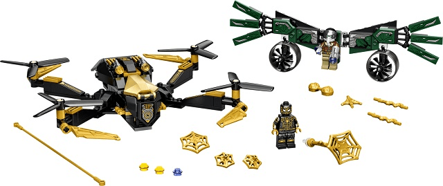 LEGO Spider-Man's Drone Duel (76195-1) set, 2021