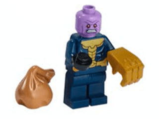 LEGO Advent Calendar 2021, Super Heroes, The Avengers (Day 11) - Thanos (76196-12) set, 2021
