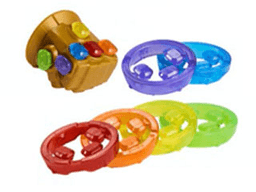 LEGO Advent Calendar 2021, Super Heroes, The Avengers (Day 24) - Infinity Gauntlet and Stones (76196-25) set