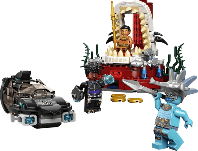 LEGO King Namor's Throne Room (76213-1) set, 2022