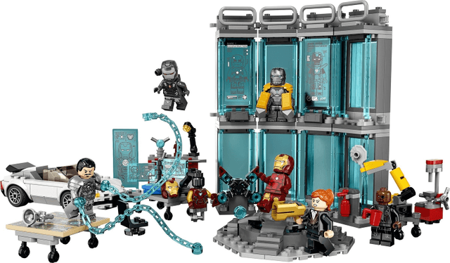 LEGO Iron Man Armory (76216-1) set, 2022