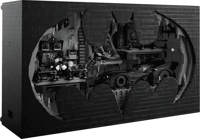 LEGO Batcave - Shadow Box (76252-1) set, 2023