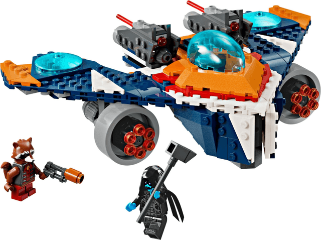 LEGO Rocket's Warbird vs. Ronan (76278-1) set, 2024
