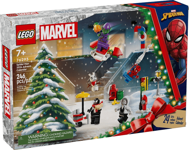 LEGO Advent Calendar 2024, Super Heroes, Spider-Man (76293-1) set, 2024