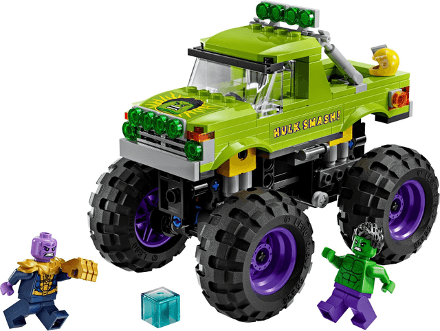 LEGO The Hulk Truck vs. Thanos (76312-1) set, 2025