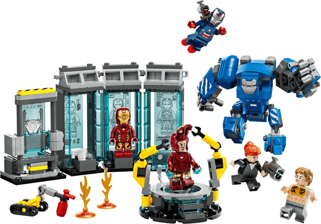 LEGO Iron Man's Laboratory: Hall of Armor (76315-1) set, 2025