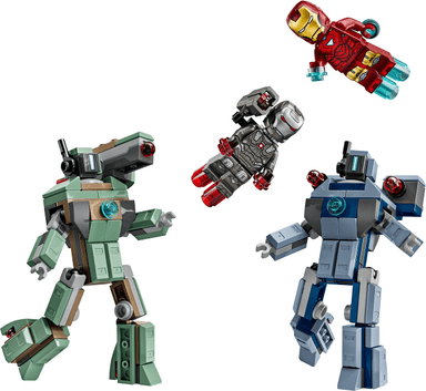 Iron Man & War Machine vs. Hammer Drones