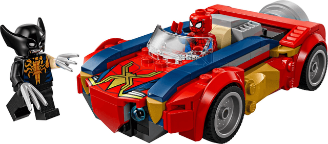 LEGO Spider-Man Car vs. Venomized Wolverine (76336-1) set, 2026