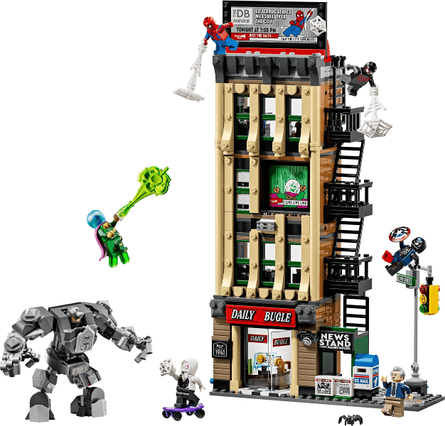 LEGO Spider-Man vs. Mysterio: The Daily Bugle (76342-1) set, 2026