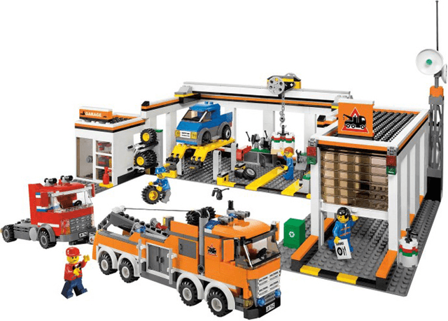 LEGO Garage (7642-1) set, 2009