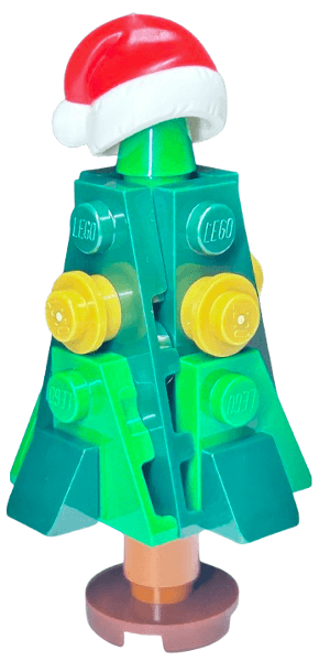 LEGO Advent Calendar 2024, Harry Potter (Day 18) - Tree with Santa Hat (76438-19) set, 2024