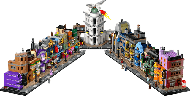 LEGO Diagon Alley Wizarding Shops (76444-1) set, 2025