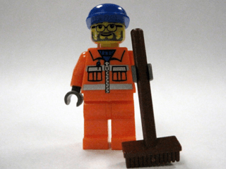 LEGO Advent Calendar 2009, City (Day 16) - Street Cleaner (7687-17) set, 2009