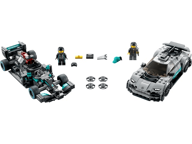 LEGO Mercedes-AMG F1 W12 E Performance & Mercedes-AMG Project One (76909-1) set, 2022