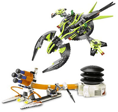 LEGO ETX Alien Mothership Assault (7691-1) set, 2007
