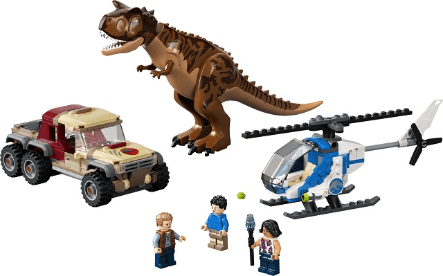 LEGO Carnotaurus Dinosaur Chase (76941-1) set, 2021