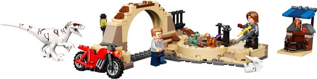 LEGO Atrociraptor Dinosaur: Bike Chase (76945-1) set, 2022