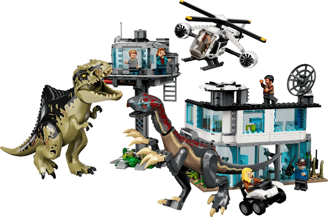 LEGO Giganotosaurus & Therizinosaurus Attack (76949-1) set, 2022