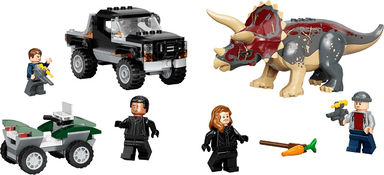 Triceratops Pick-up Truck Ambush