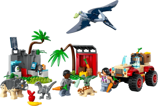 LEGO Baby Dinosaur Rescue Center (76963-1) set, 2024
