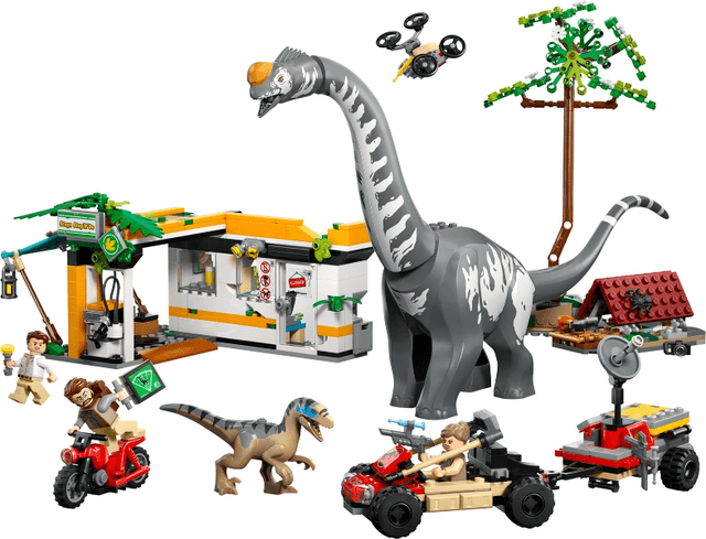 LEGO Raptor & Titanosaurus Tracking Mission (76973-1) set, 2025