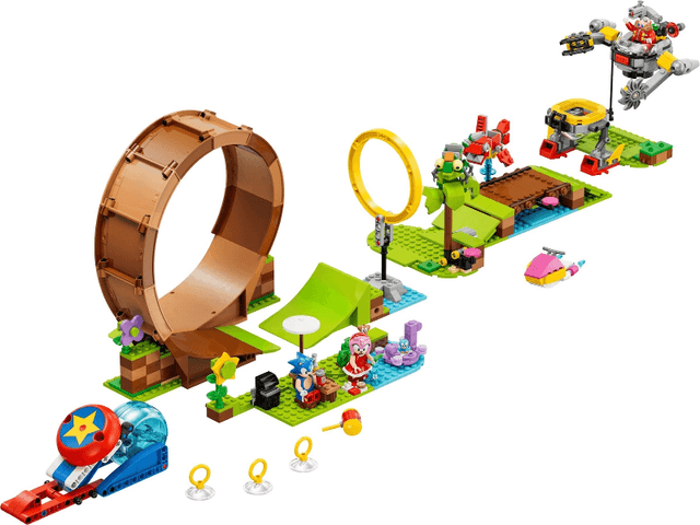 LEGO Sonic's Green Hill Zone Loop Challenge (76994-1) set, 2023