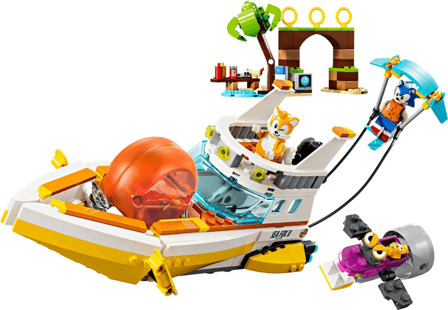 LEGO Tails' Adventure Boat (76997-1) set, 2024