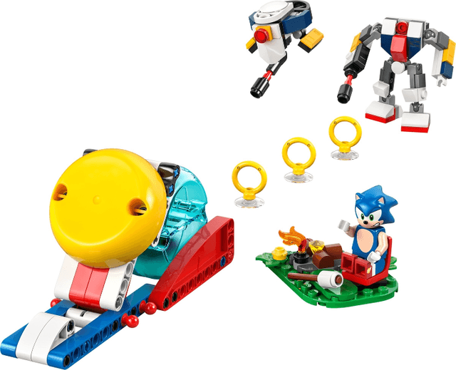 LEGO Sonic's Campfire Clash (77001-1) set, 2025