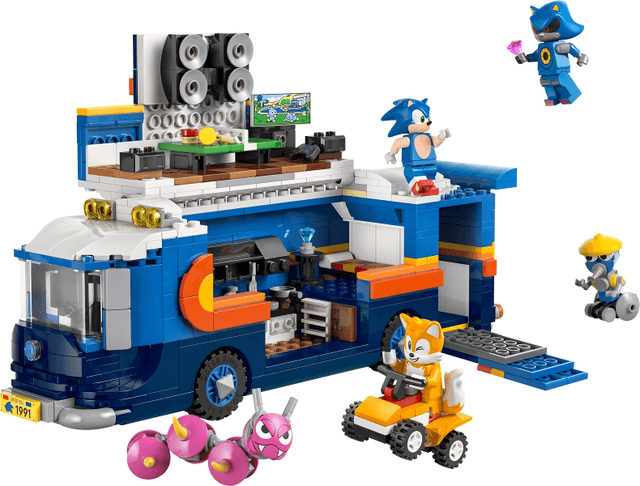 LEGO Team Sonic Command Truck (77006-1) set, 2025