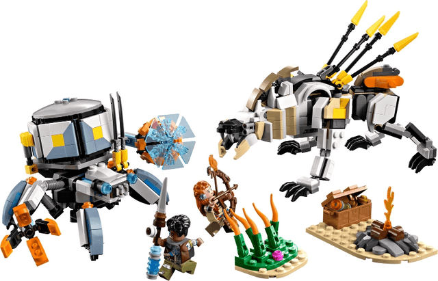 LEGO Aloy & Varl vs. Shell-Walker & Sawtooth (77037-1) set, 2025
