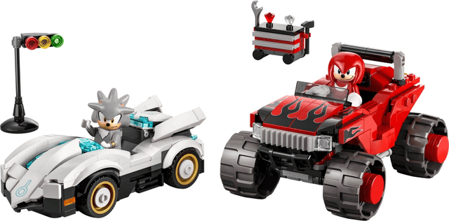 LEGO Silver's Car vs. Knuckles' Monster Truck (77118-1) set, 2026