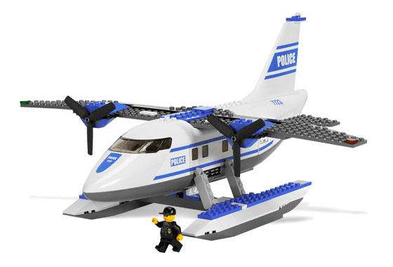 LEGO Police Pontoon Plane (7723-1) set, 2008
