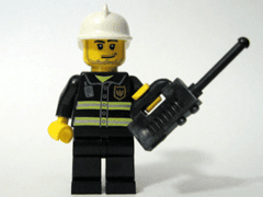Advent Calendar 2008, City (Day  7) - Fireman and Radio