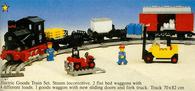 Freight Steam Train