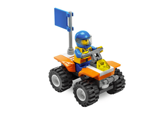 LEGO Coast Guard Quad Bike (7736-1) set, 2008