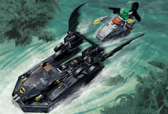 LEGO The Batboat: Hunt for Killer Croc (7780-1) set, 2006
