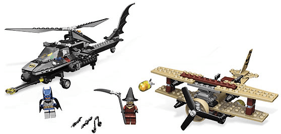 LEGO The Batcopter: The Chase for the Scarecrow (7786-1) set, 2007