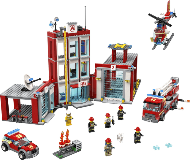 LEGO Fire Station Headquarters (77944-1) set, 2021