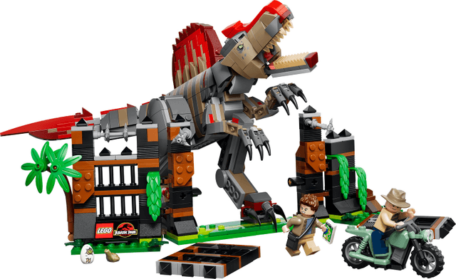LEGO Spinosaurus Dinosaur Escape (77982-1) set, 2026