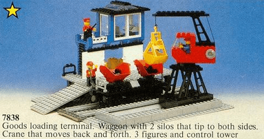 Freight Loading Depot with Wagon